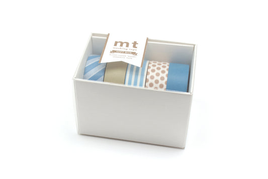 Washi giftbox 5 st Grayish