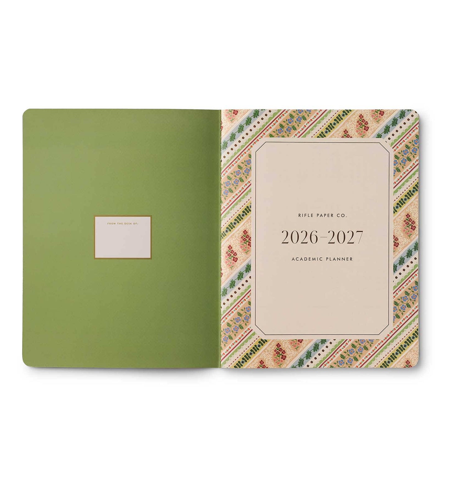 2026/ 2027 Sydd 12- månaders planner paisley, Rifle Paper
