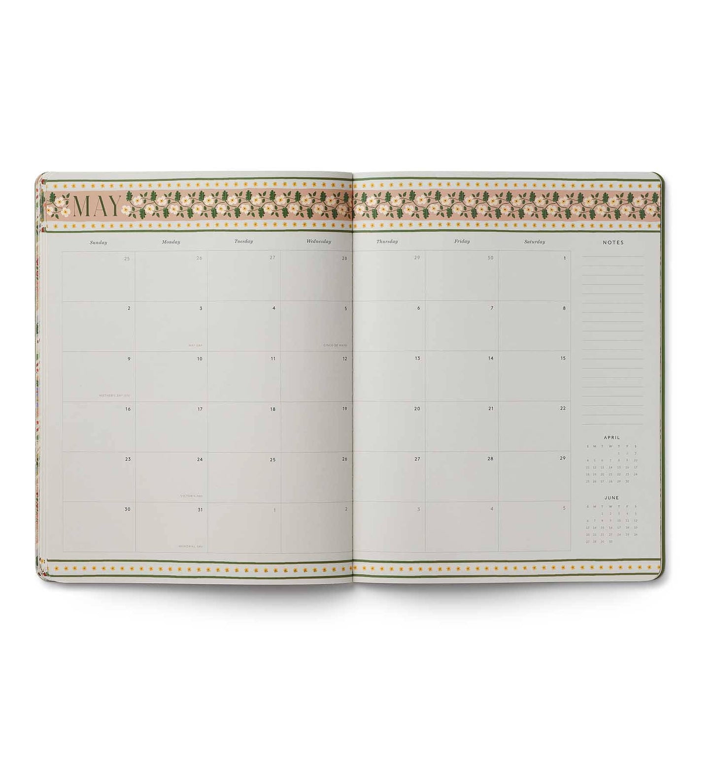 2026/ 2027 Sydd 12- månaders planner paisley, Rifle Paper