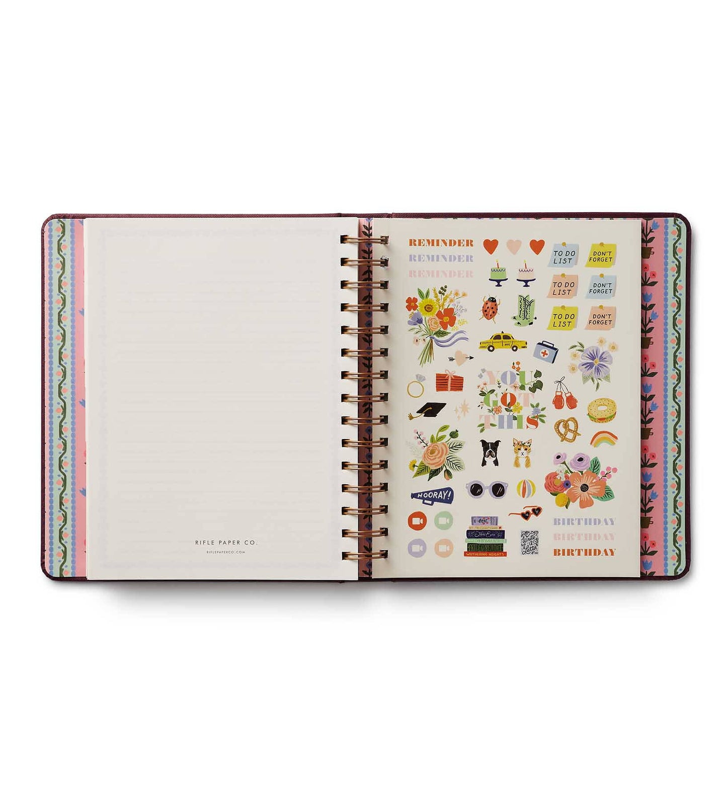17 månaders 2026/ 2027 kalender Ladies Night Book Club, Rifle Paper