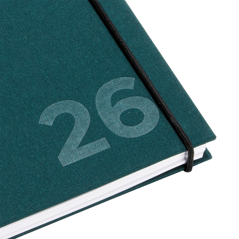 Bookbinders Design Kalender 2026 A6+ Spiralbunden