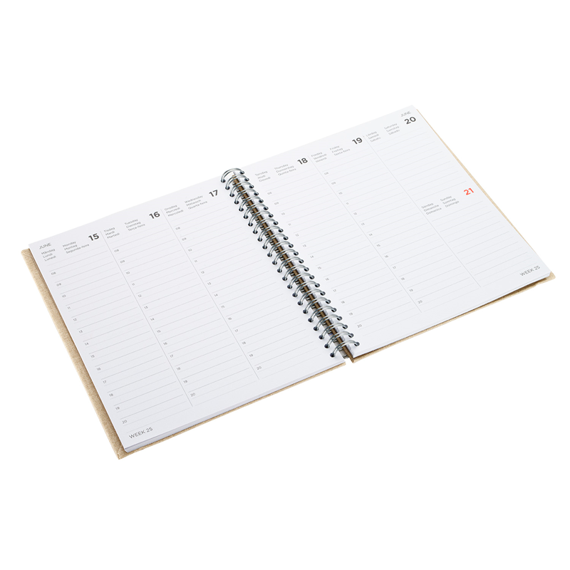 Bookbinders Design Kalender 2026 170x200 spiralbunden