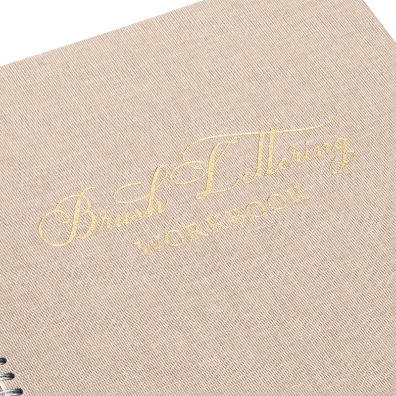 Brush lettering workbook