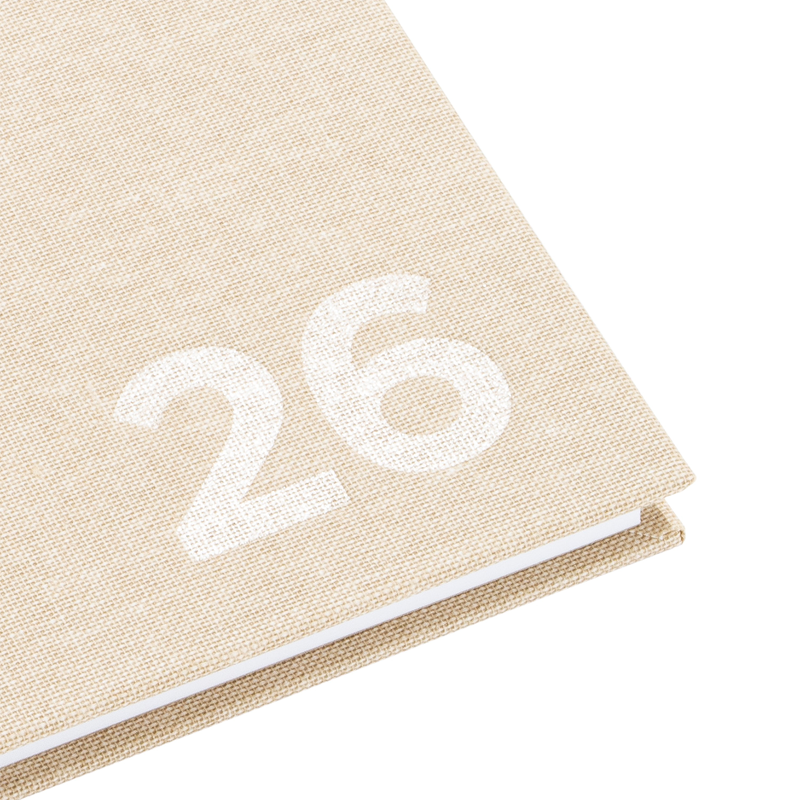 Bookbinders Design Kalender 2026 A6+ trådbunden