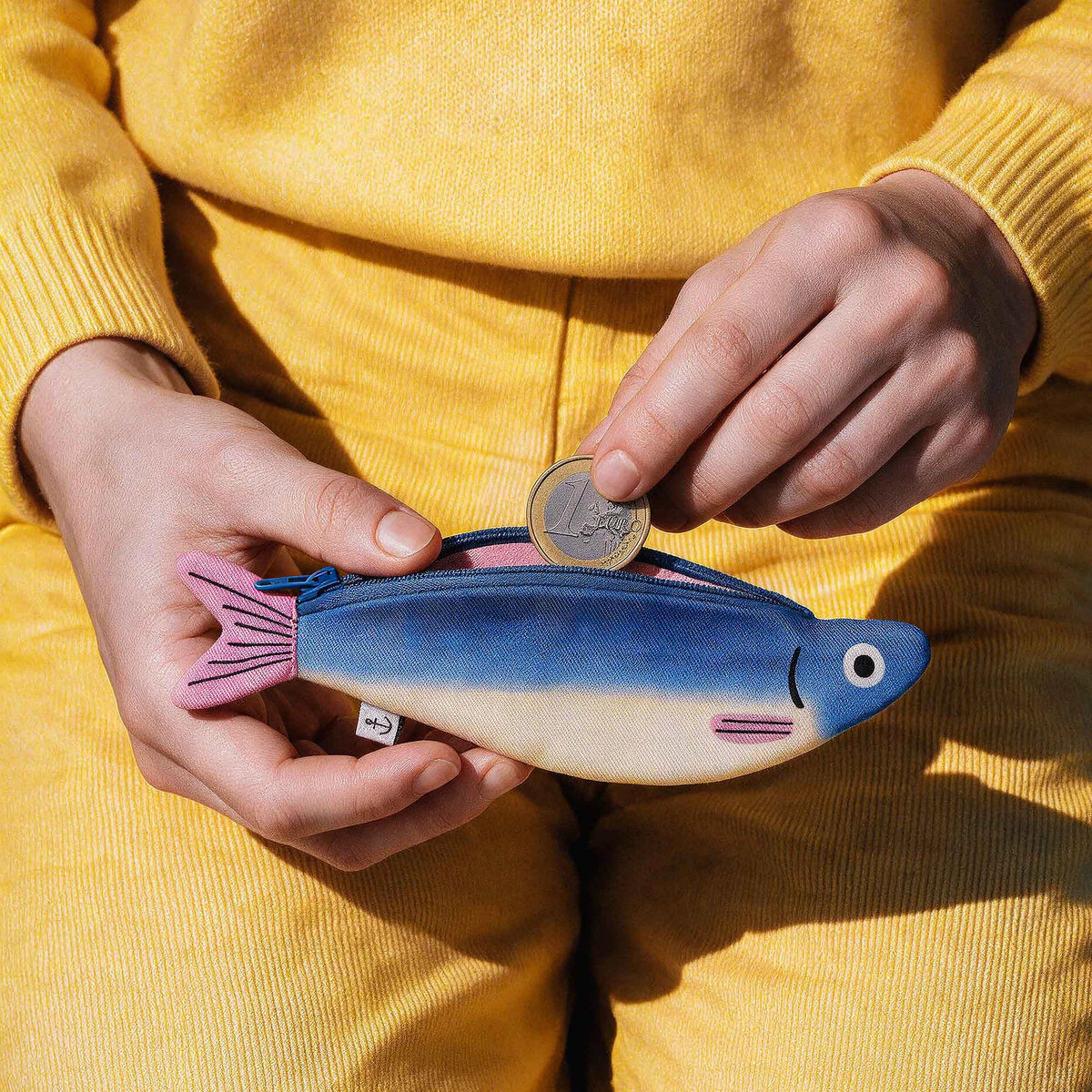 Don Fisher Sardine Blue purse