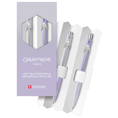 Caran d'Ache, set 849™ Ballpoint Pen + Mechanical Pencil 0,5 – Special Edition