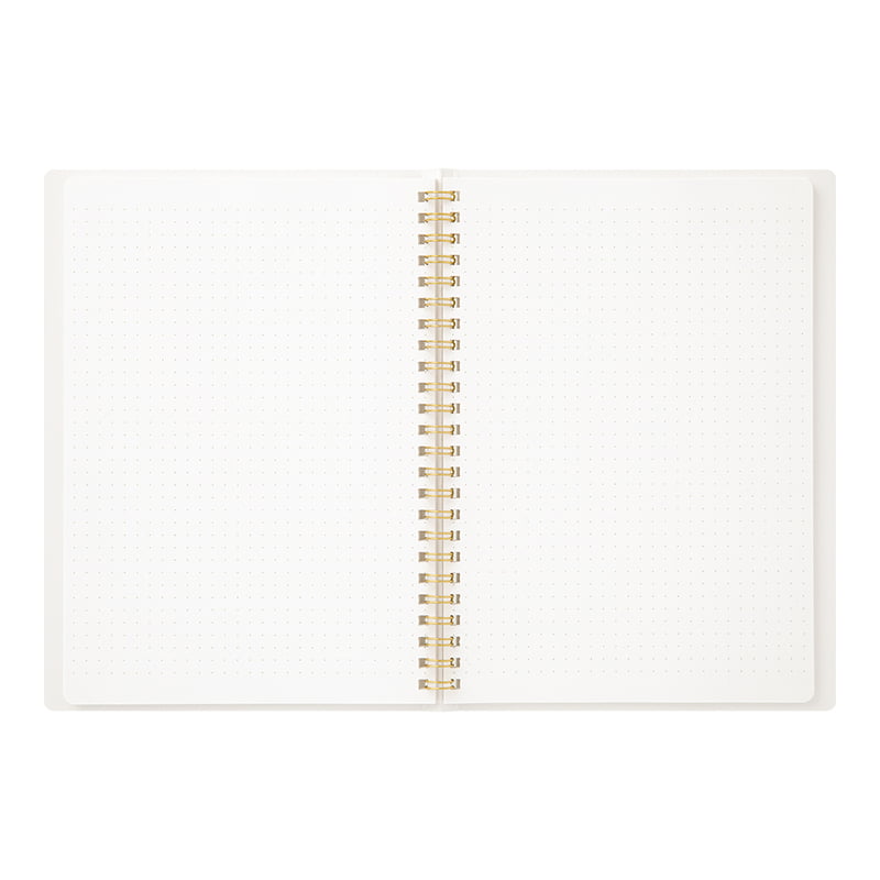 Midori Ring Notebook A5 Dot Grid - Två färger