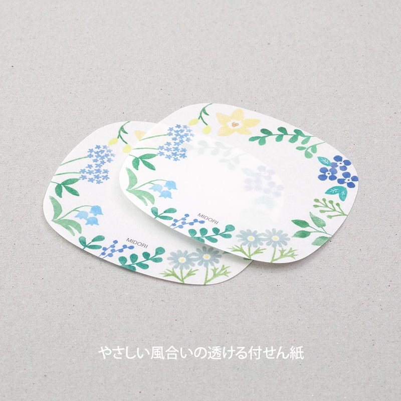 Midori Sticky Notes Transparency,  -3 varianter