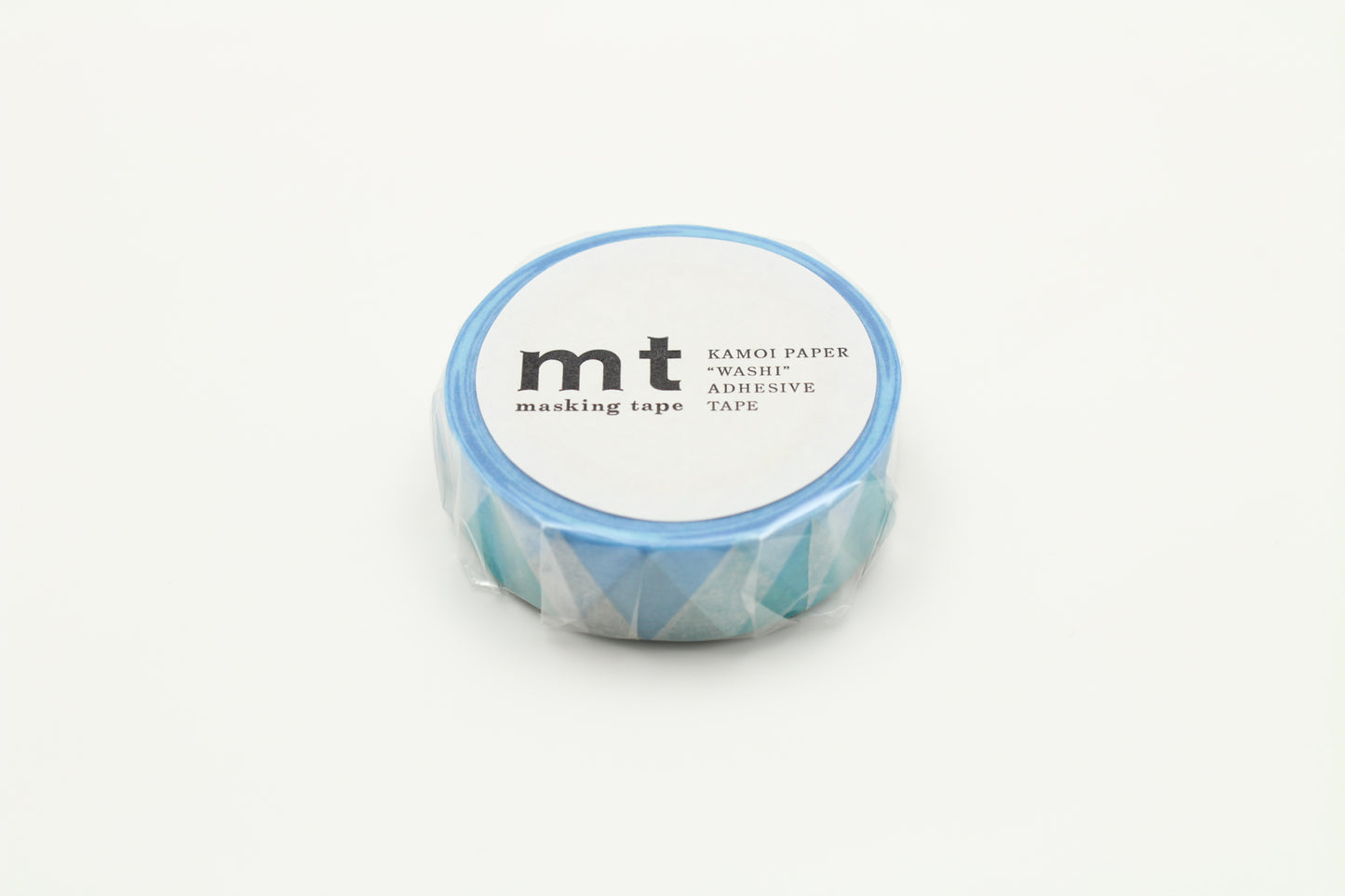 Washi Tape / MT Tape Triangle and Diamond Blue