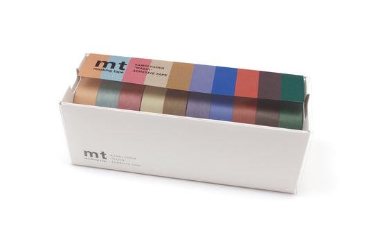 Washi giftbox 10 st Muted Color - nya färger