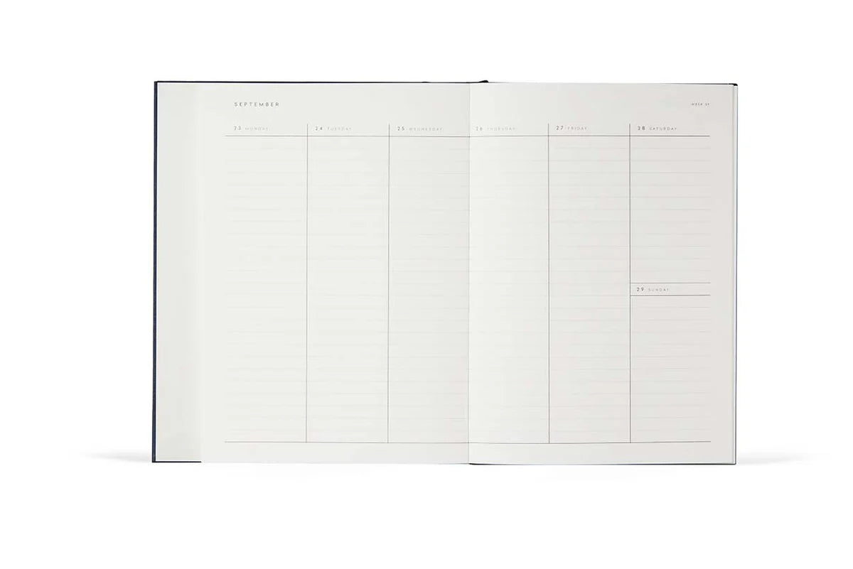 Alva Annual Calendar Large 2026 A5