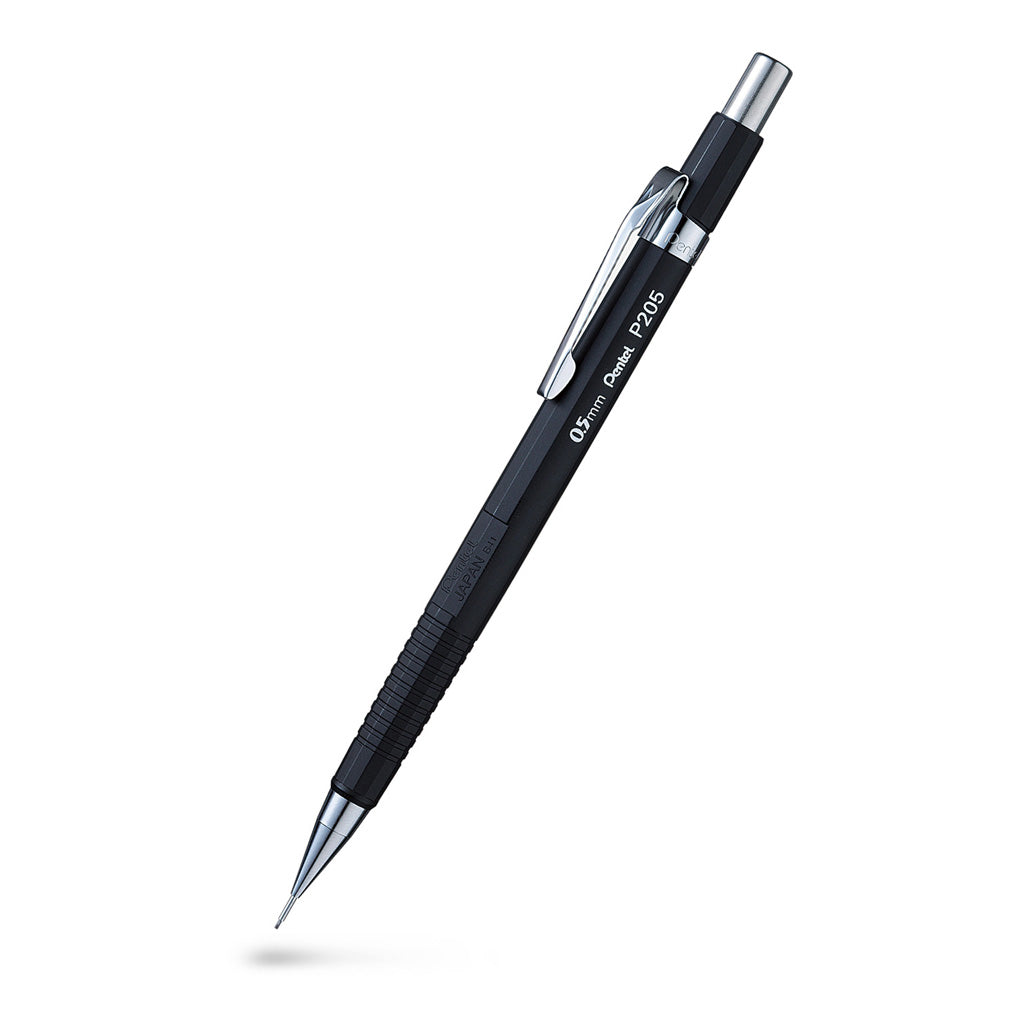 Pentel stiftpenna P200 - fyra stiftbredder