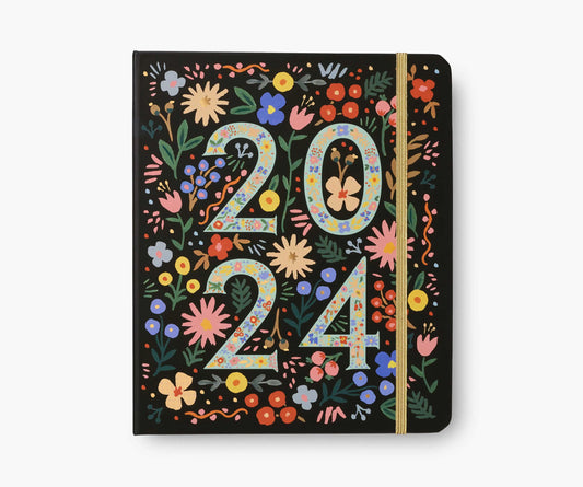 17 månaders 2024 kalender Flores, Rifle Paper