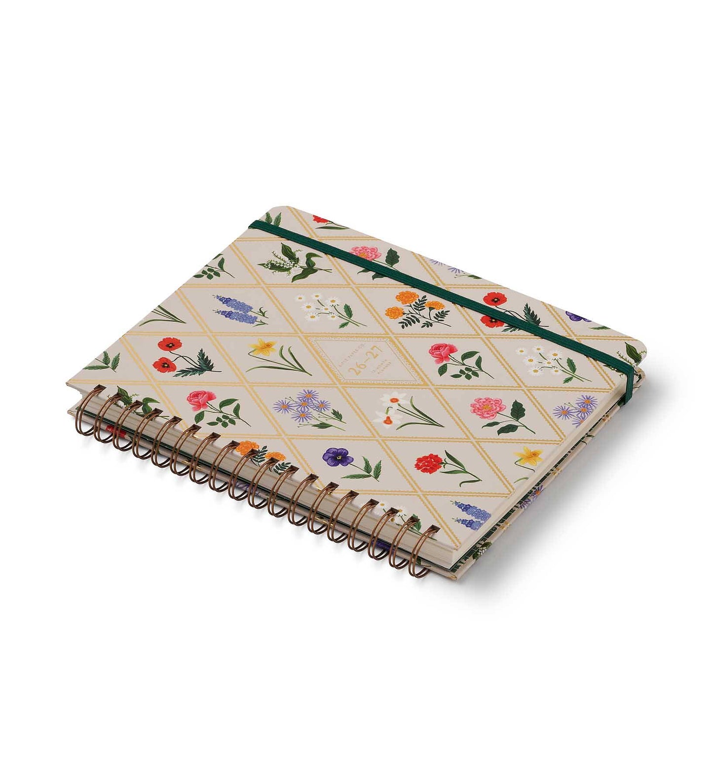 17 månaders 2026/ 2027 kalender spiralbunden hard cover, Rifle Paper