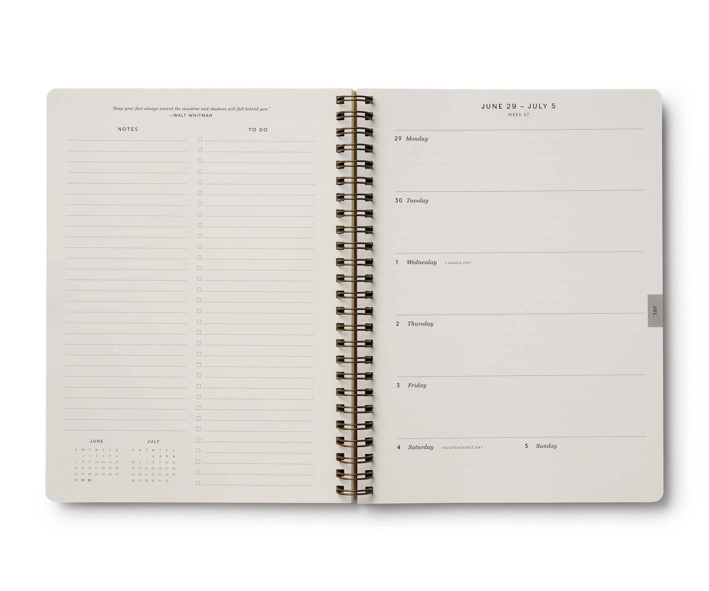 17 månaders 2026/ 2027 kalender spiralbunden hard cover, Rifle Paper