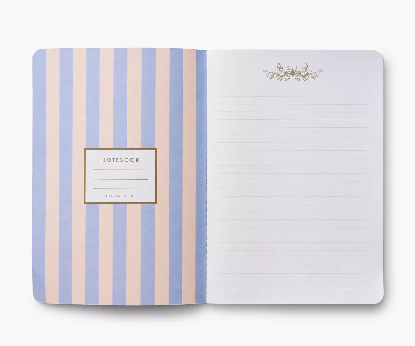 Rifle Paper Hydrangea Sydd skrivbok 3-pack