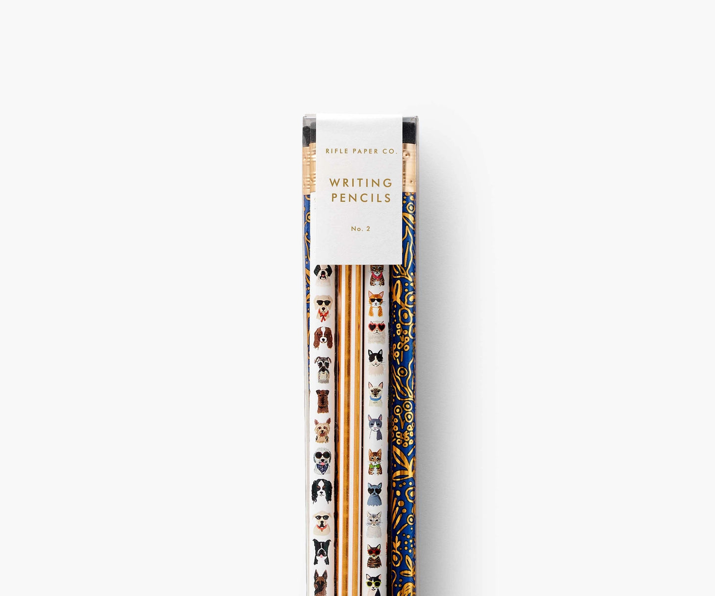 Rifle Paper Cats and Dogs, Pencil set, 12 st