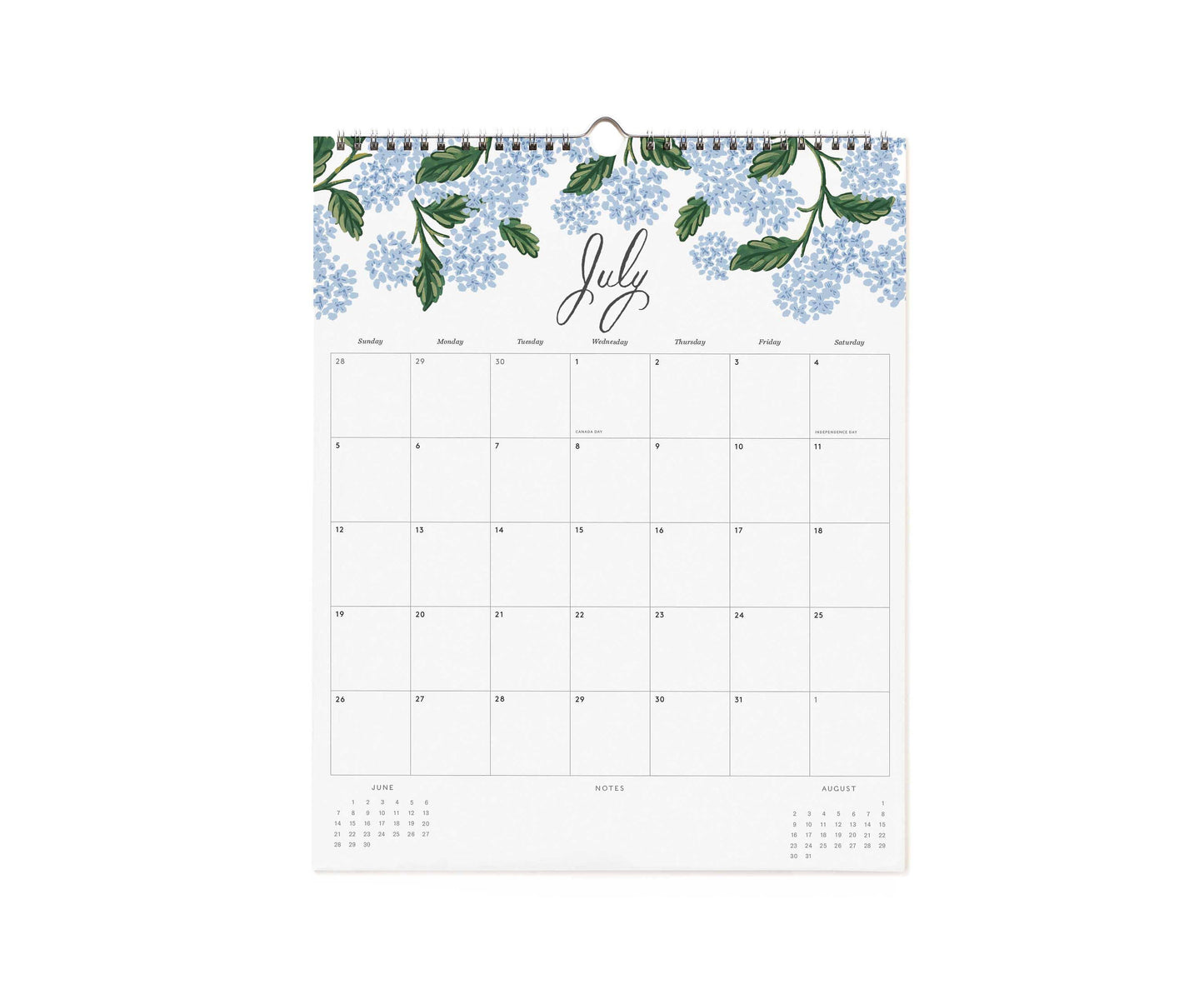Väggkalender Appointment Dahlia 2026, Rifle Paper