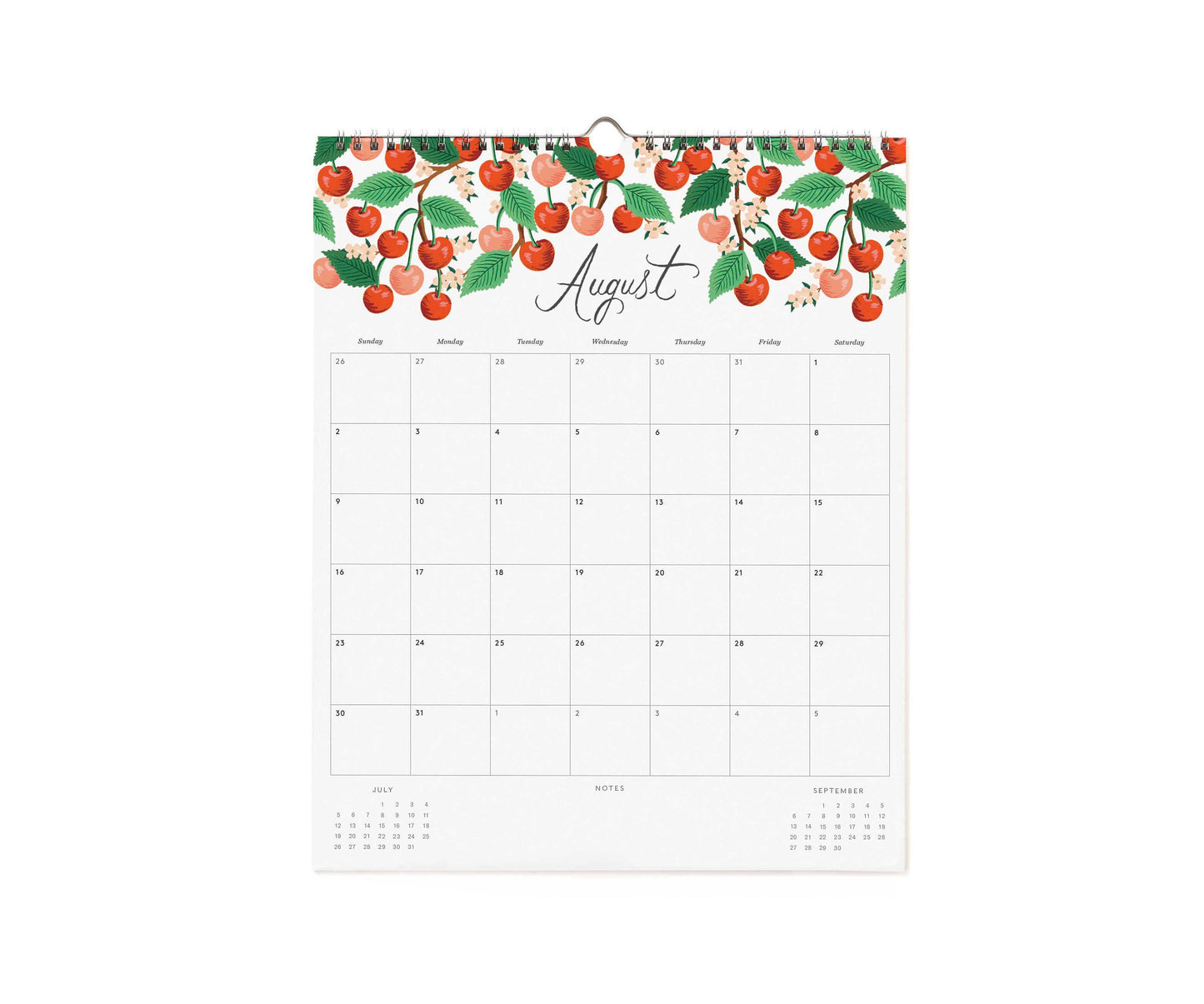 Väggkalender Appointment Dahlia 2026, Rifle Paper