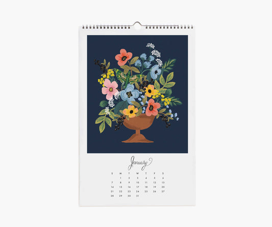 Flower Studies Väggkalender Väggkalender 2024, Rifle Paper