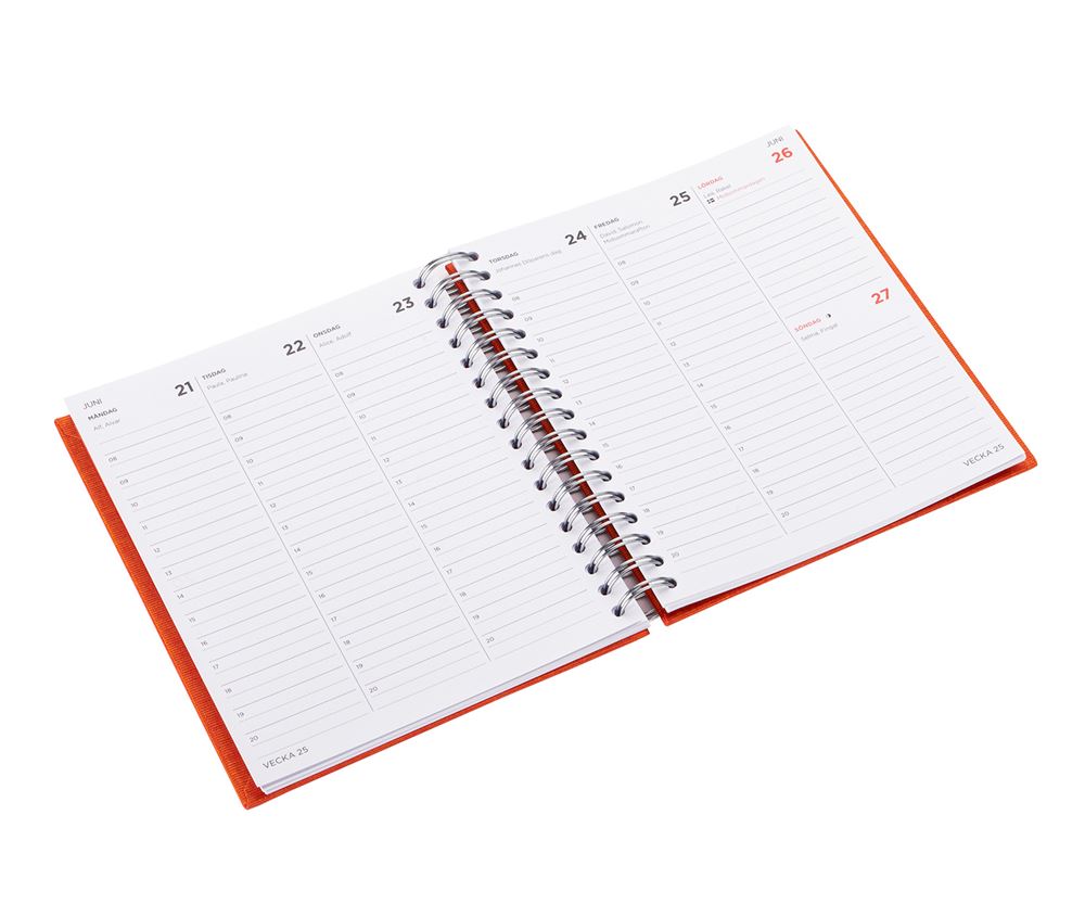 Bookbinders Design Kalender 2027 A6+ Spiralbunden
