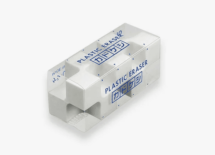 Kokuyo Kadokeshi plastic eraser radergummi
