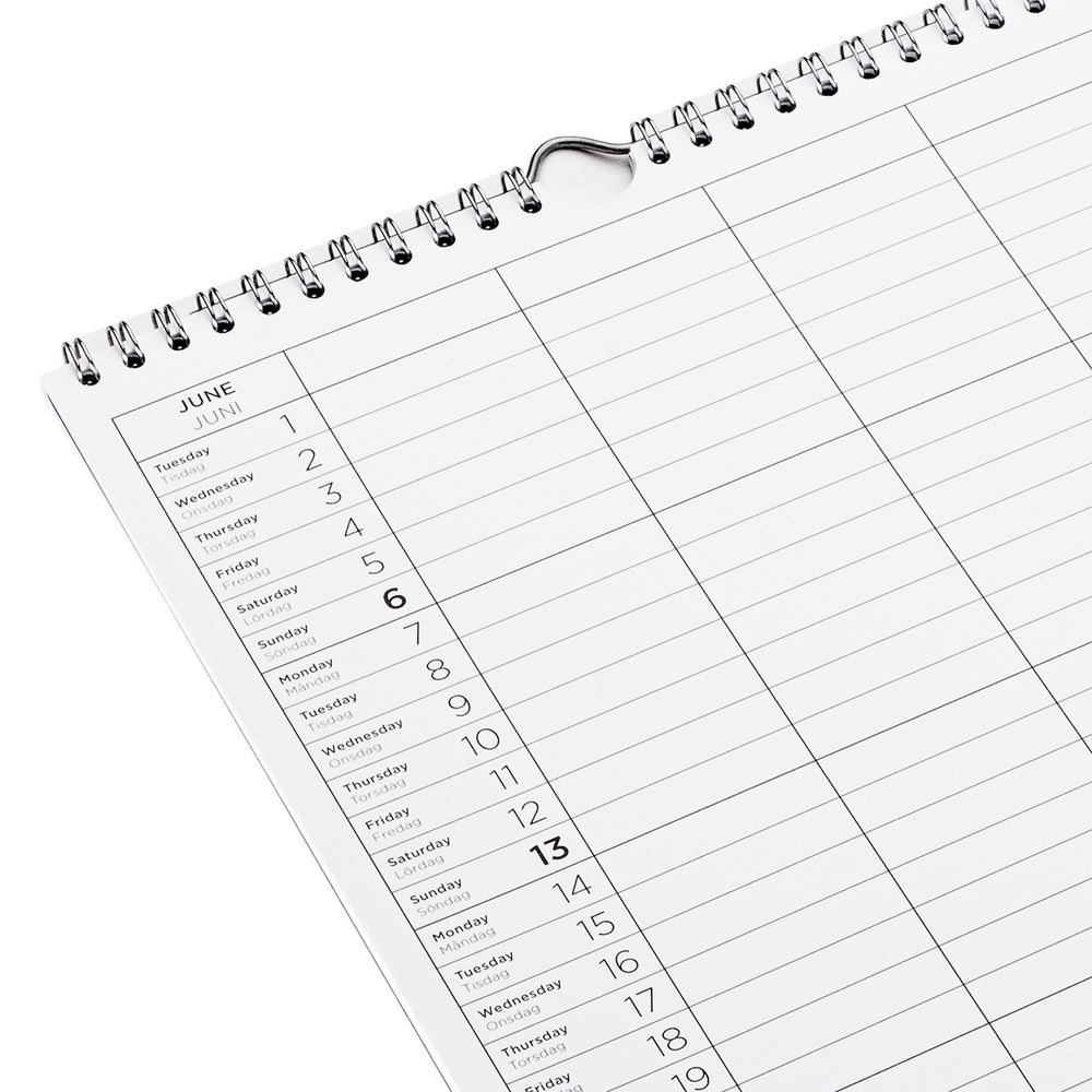 Bookbinders Design Väggkalender 2027