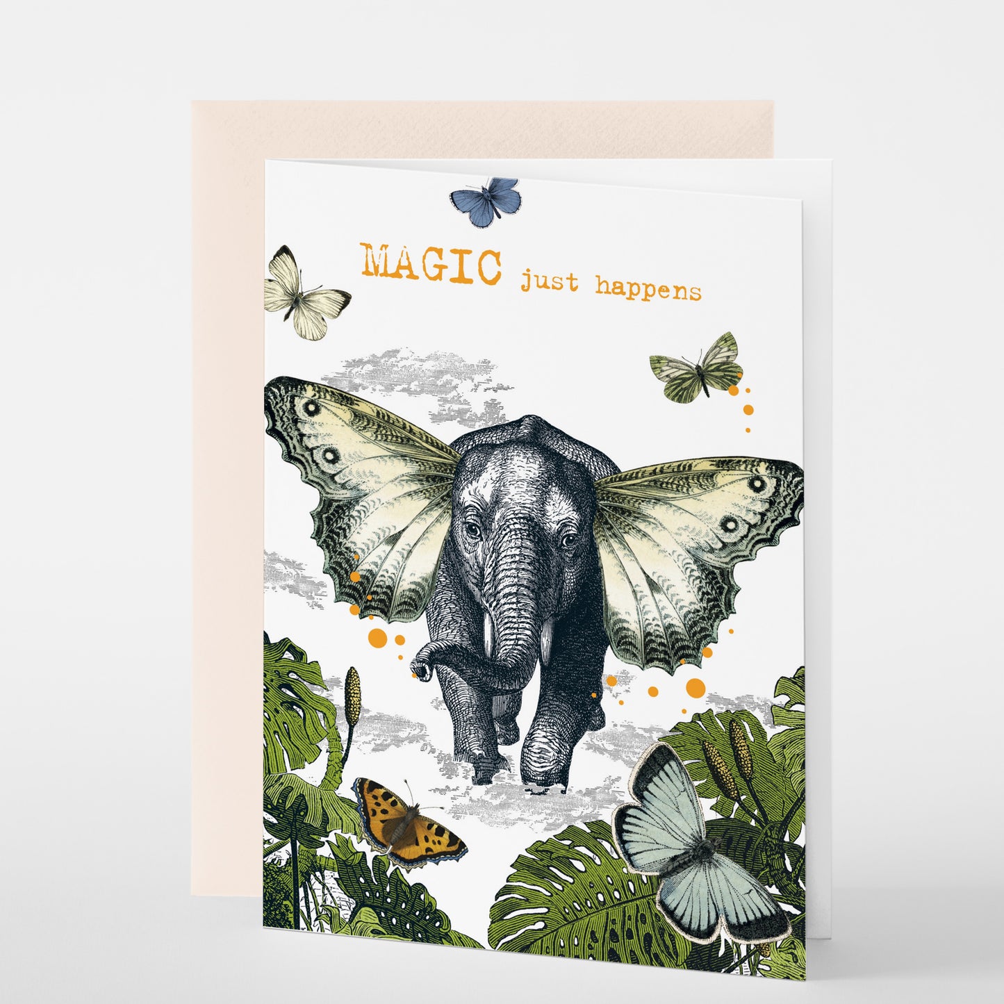Pabuku Queer Paperie Kort - Magic elephant