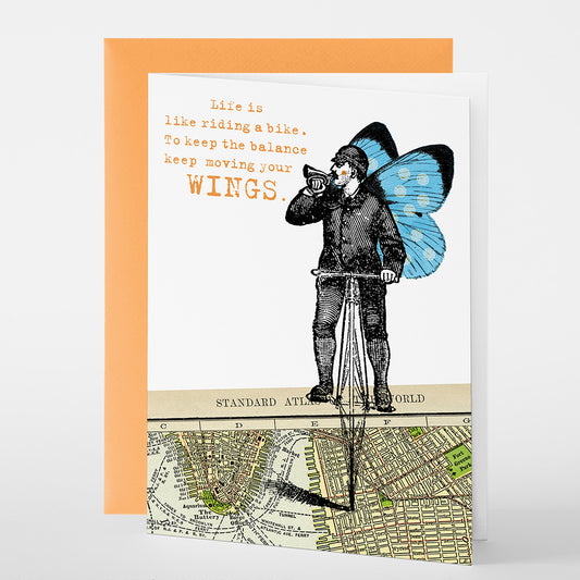 Pabuku Queer Paperie Kort - Wings