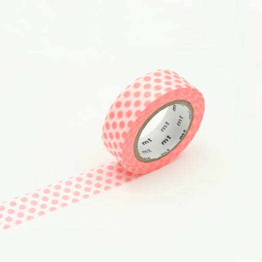 Washi Tape / MT Tape Dot Shocking Red