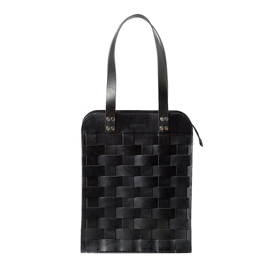 Eduards Näver Big Shoulder Bag  - Black