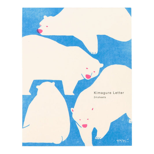 Midori brevpapper Isbjörn