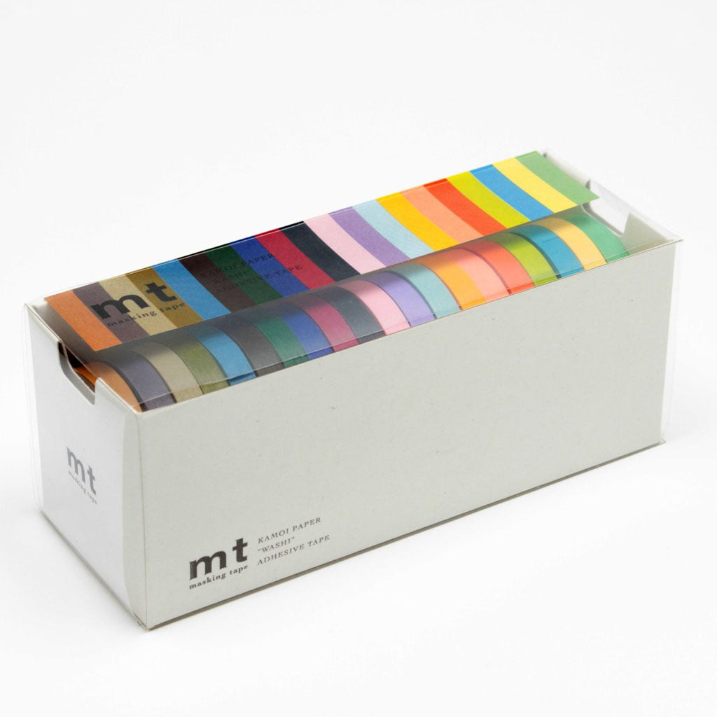 Washi giftbox 20 st Colours