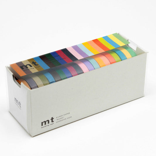 Washi giftbox 20 st Colours