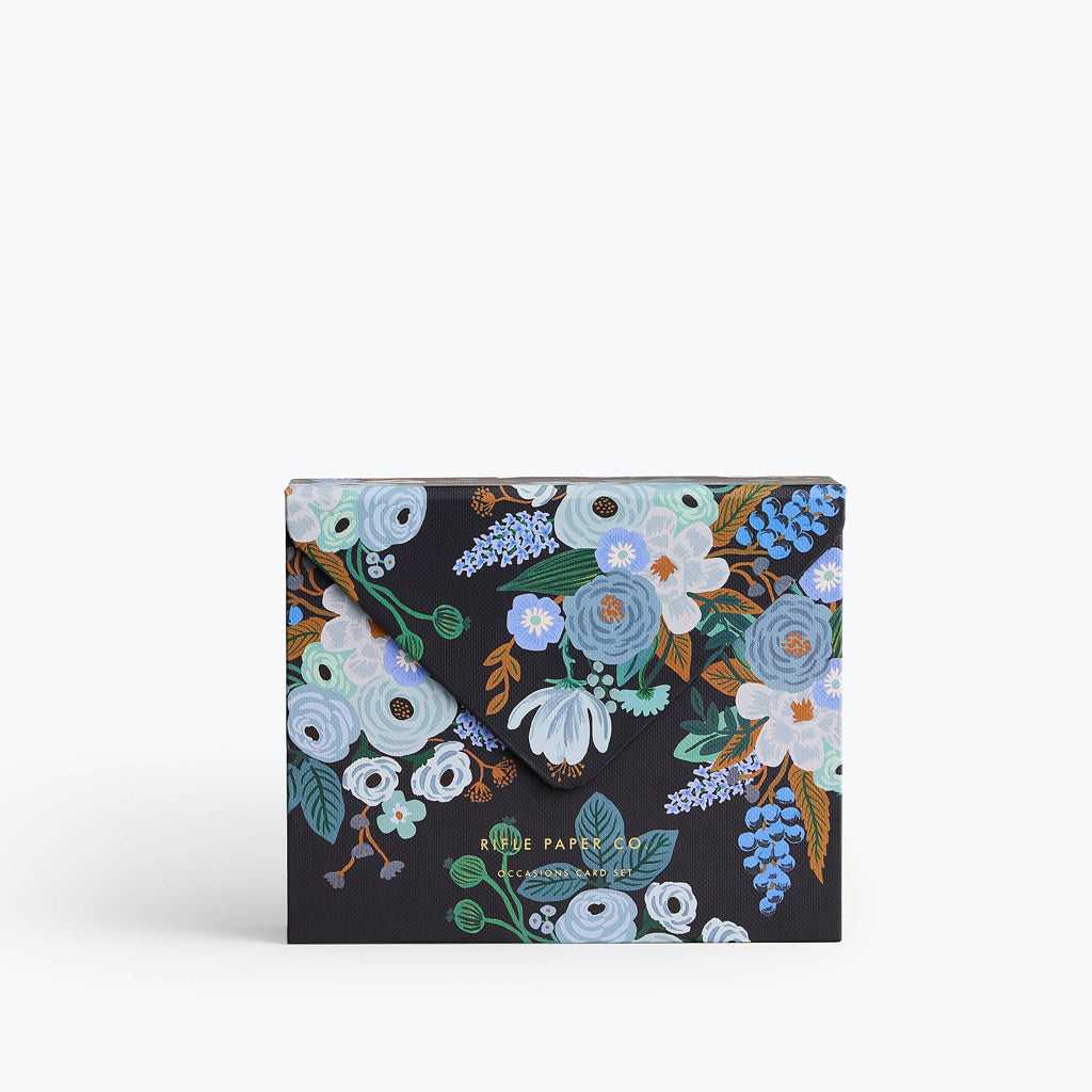 Rifle Paper Occasions Card Set, 15 dubbla kort med kuvert