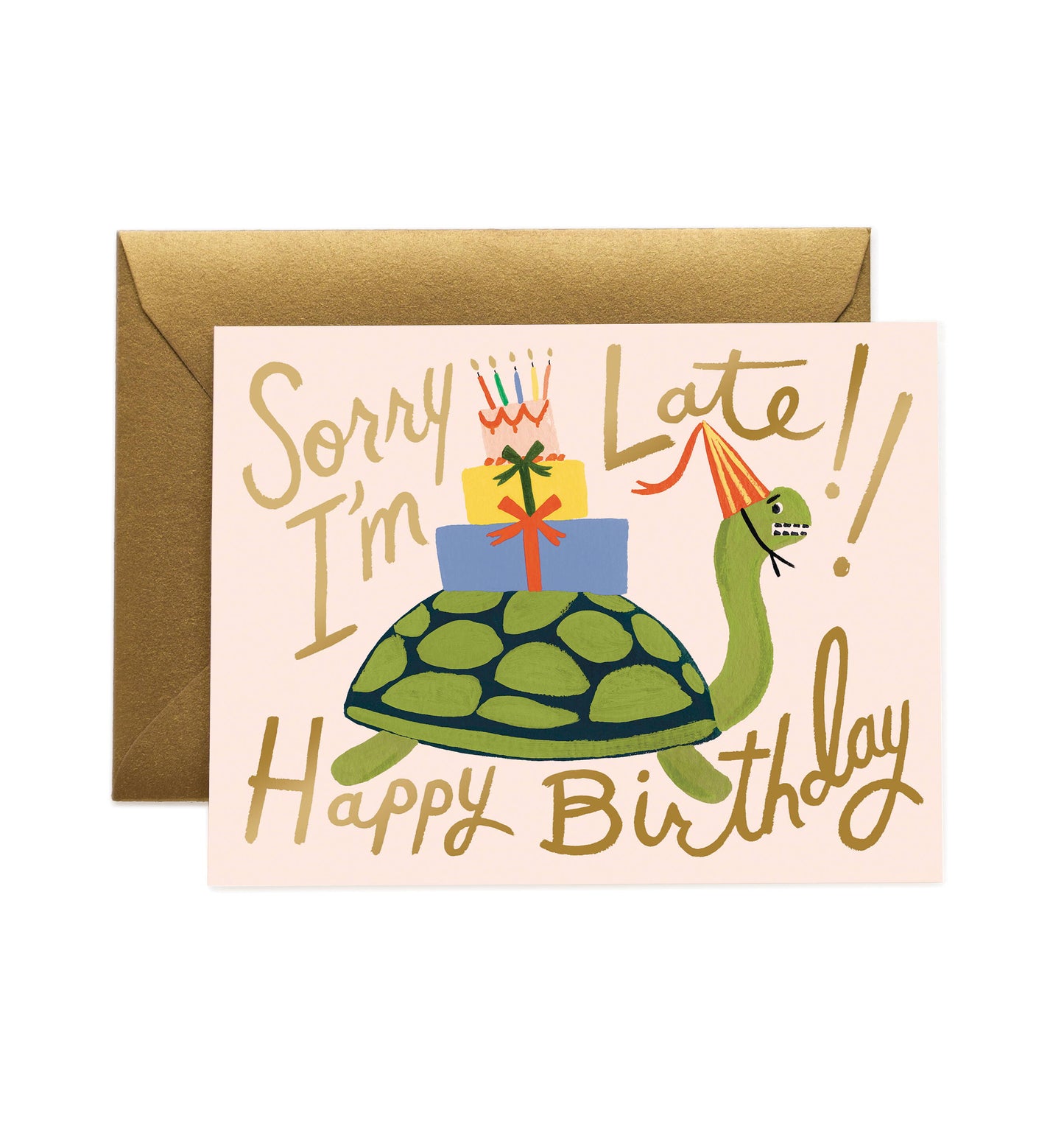 Rifle Paper Tall Turtle Belated