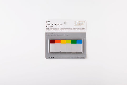 Stálogy Short Sticky Notes 6 Colours
