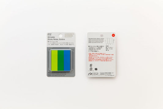 Stálogy Writable Sticky Notes 3 Colours
