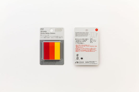 Stálogy Writable Sticky Notes 3 Colours -fyra olika färgkombinationer