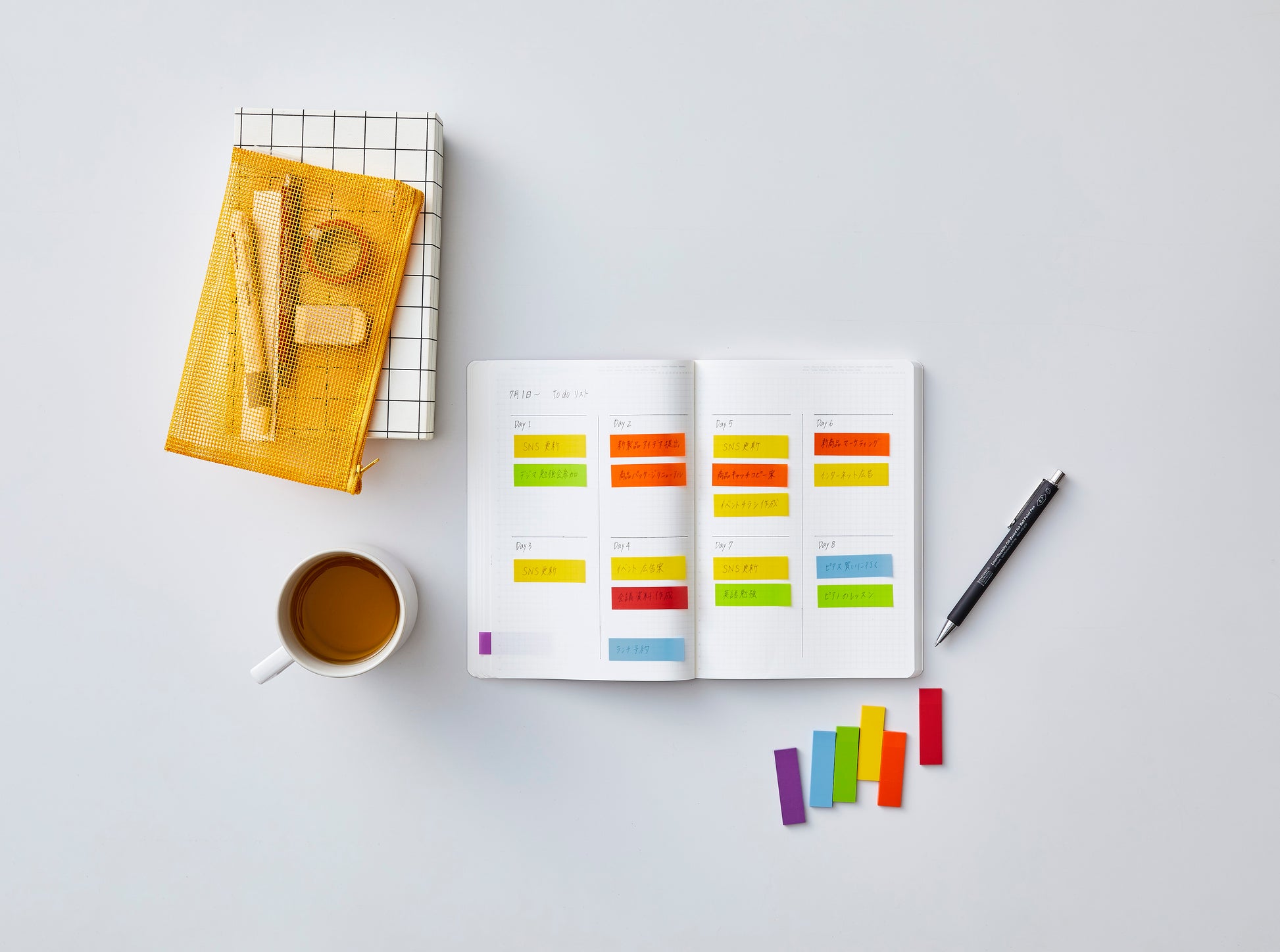 Stálogy Writable Sticky Notes 3 Colours -fyra olika färgkombinationer ...